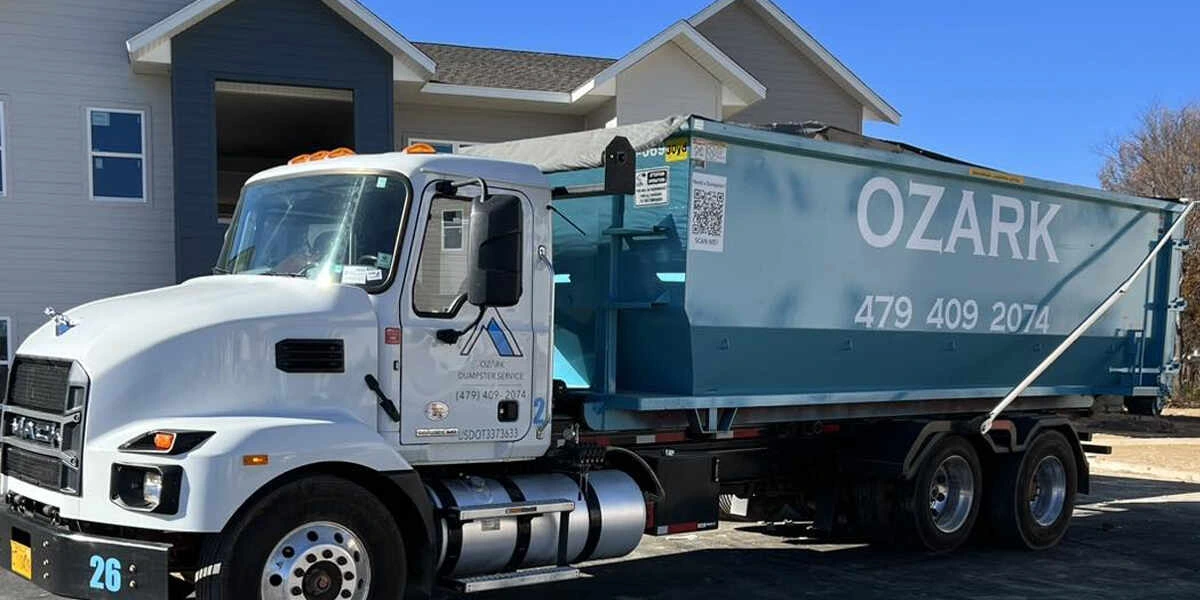 Junk Removal Dumpster Rental in Northwest Arkansas